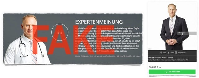 titan gel experte arzt fake betrug abzocke