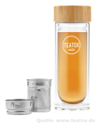 teatox tee erfahrung flasche matcha pure beauty