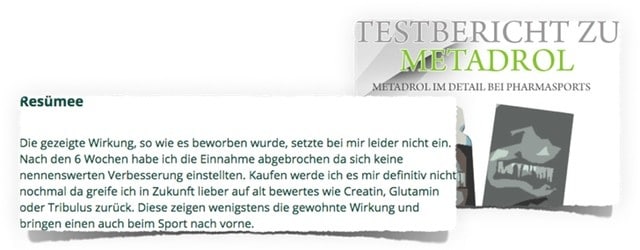 metadrol test erfahrungen