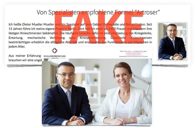 artroser arzt experte fake