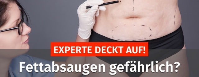 fettabsaugen fettabsaugung gefährlich risiken nebenwirkungen