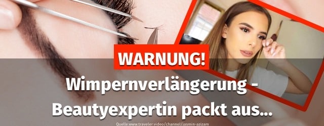 Wimpernverlängerung Titelbild