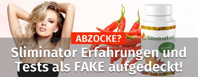 sliminator abzocke erfahrungsberichte testberichte fake