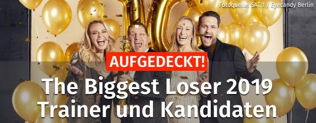 The Biggest Loser 2019 Trainer Kandidaten Star Jubiläum